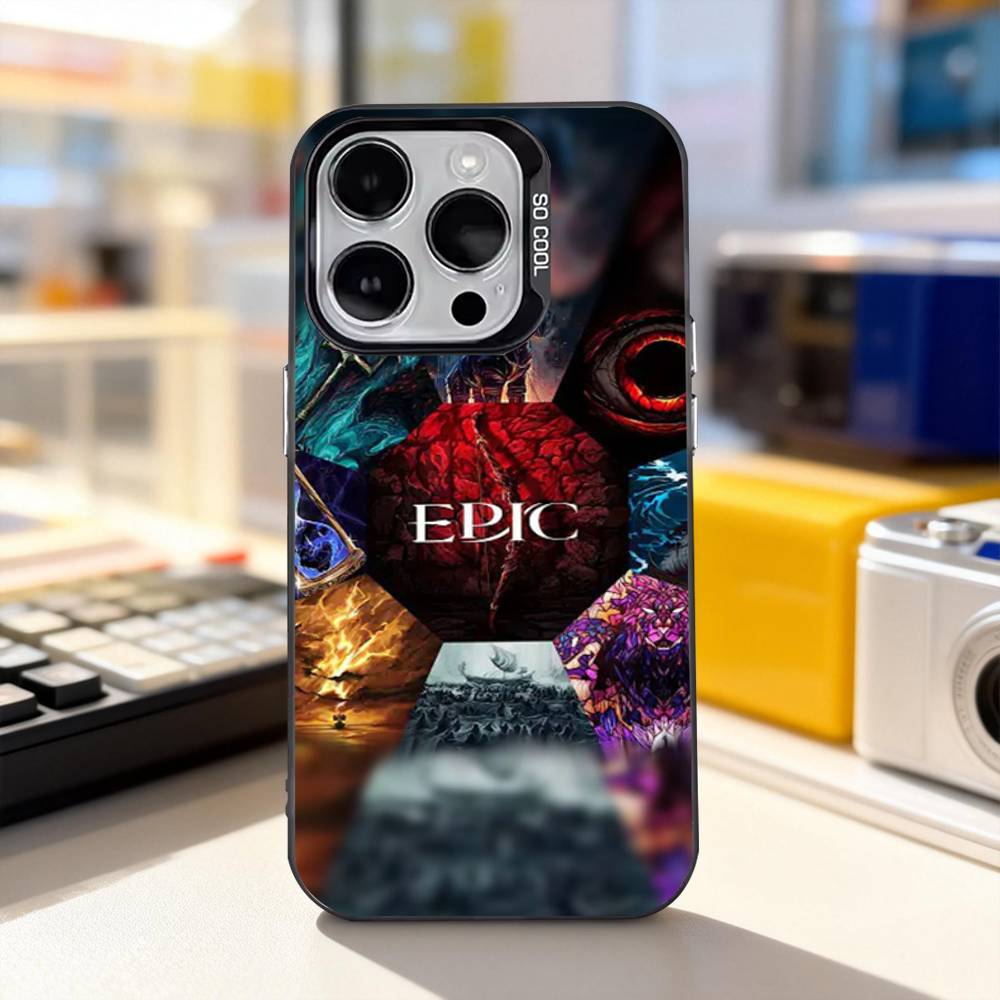 

Music E-Epic Art The Musical Phone Case For iPhone 11,12,13,14,15,16,17,Pro,Max,Plus,E,Air,Mini IMD Matte Black iPhone15plus