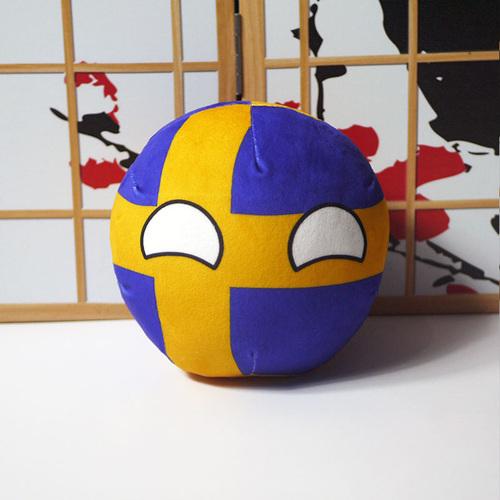 Peluche Polandball Australia Polonia Brasile Bielorussia Messico Portogallo Countryball Cuscino Ripieno Giocattoli Ciondolo per Borsa Regalo Cosplay