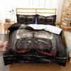 Viking Duvet Cover Set Viking Symbols Bedding Sets Scandinavian Folklore Motifs Northern Germanic Culture Celtic Comforter Cover