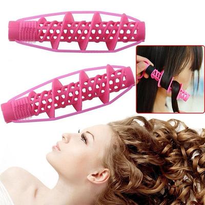 2PCS/Set Hair Rollers Spiral Curling DIY Tool Magic Hair Care Hairdressing No Heat No Clip Styling Curls Roller