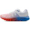 Infinite 2 Comfort Fabric Low Cut Running Shoes Women White Red Blue 3025229-101