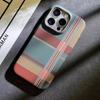 For iPhone 15 Pro Max PC Case Carbon Fiber Texture Phone Case Compatible with MagSafe