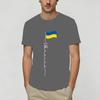 Unisex TShirts Ukraine Ukrainian Flag Vintage Cotton Tees Short Sleeve T Shirts O Neck Clothing Unique