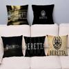 Gun B-Beretta logo Personalized Pillow Dust Cover Bedroom Kids Party Decoration Pillowcase Birthday Children Gift