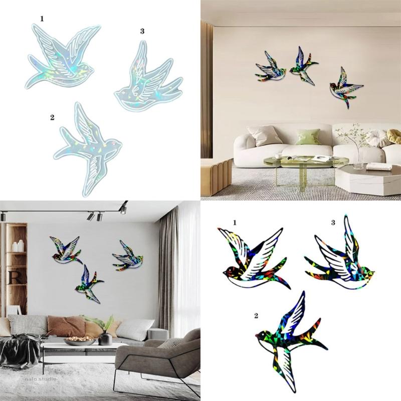 Flexible Sturdy Silicone Mould Fashion Accessory for Making Unique Swallow Shaped Plaster and Home Decorations