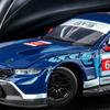 1/24 Ford Mustang GT3 #64 Alloy Track Racing Car Model Diecast Metal Muscle Sports Vehicles Car Model Sound and Light Kids Gifts