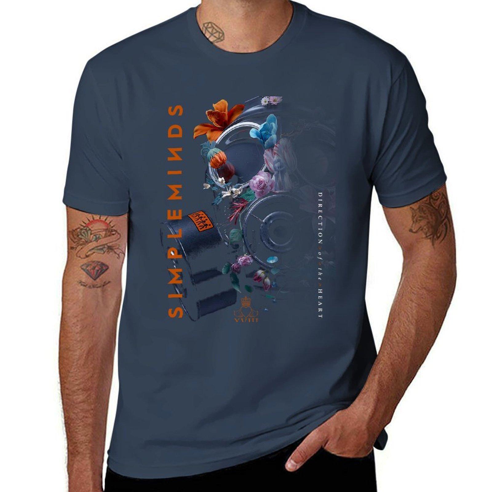 Simple Minds Direction of the Heart TShirt Summer Holiday TShirt S