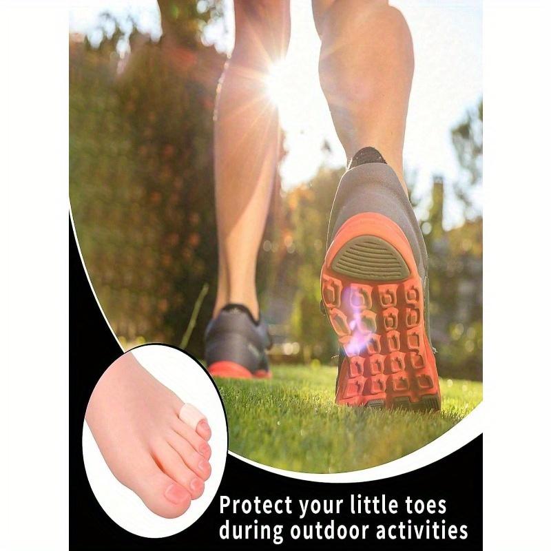 Gel Toe Protector, Toe Sleeve Toe Tube, New Material, Bunion Blisters for Bunion, Calluses, (For Little Toes), Silicone Toe Protector
