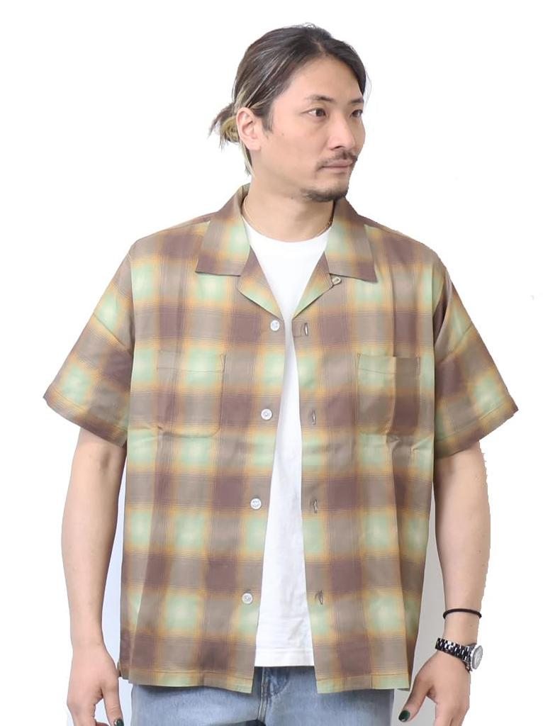 OMBRE CHECK SHIRT [Houston] S/S