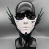 Tactical Techwear Mechanical Punk Half Face Mask Man Woman Mecha Style Technology Mechan Masks Cosplay Props