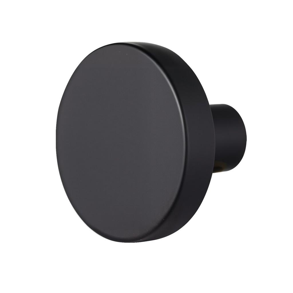 Schrankknöpfe, 10er-Pack, 32 mm Schwarze Zinklegierung Schubladengriffe & Türgriffe, Pilzförmige Küchen-Massivknöpfe Kommodengriffe, Schrankbeschläge mit