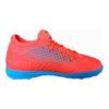 Puma Shattered Studs Future 19.4 TT Jr Turf Soccer Shoes Kids Sneaker Orange Blue 105558-01