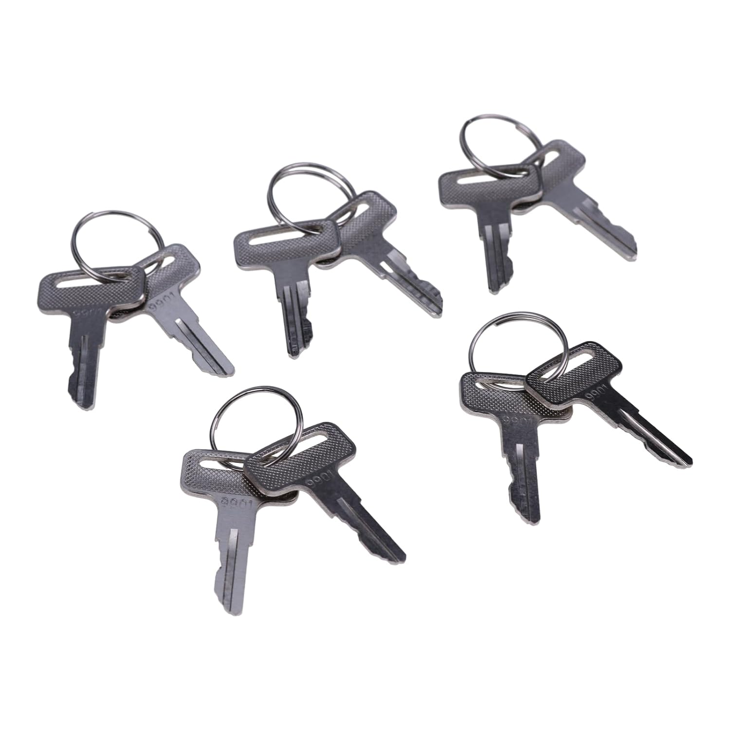 Holdwell 5 Pairs Ignition Key 2860030 9901 Compatible with JLG Electric Scissor Lift 400S 600A 600AJ 460SJ