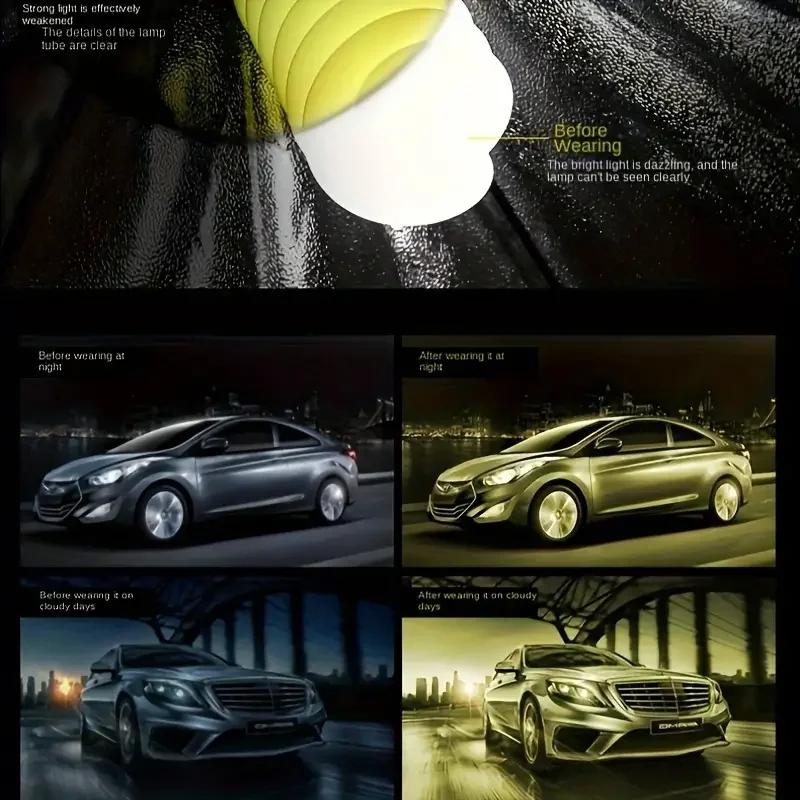 Night Vision Sunglasses Car Night Driving Glasses Driver Goggles Unisex Sun Glasses UV Protection Sunglasses Eyewear Gift