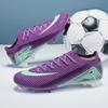 New Men Football Boots Soccer Shoes for Grass' Cleats' Ankle Outdoor Match Training TF/FG Long Spikes Sport Hot-selling High-quality