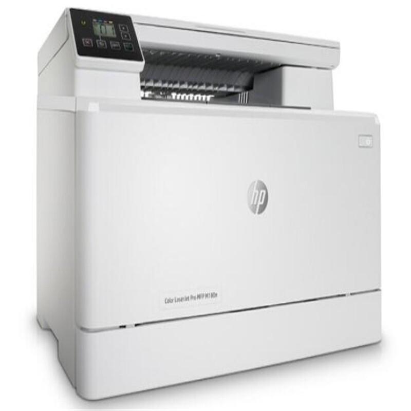 HP מדפסת לייזר משולבת צבעונית LaserJet Pro M180n תקע CN (מתאם כלול)