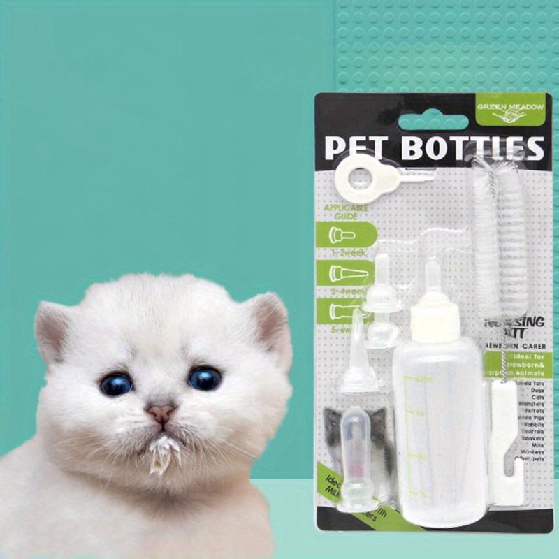 1pc Pet Nursing Bottles Kit for Cats and Dogs Kitten Bottles Newborn Kitten Feeding Milk Bottle