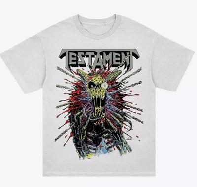 Official TESTAMENT Zombie Double Sided 2018 Tour T-Shirt XL NEW WITH TAGS