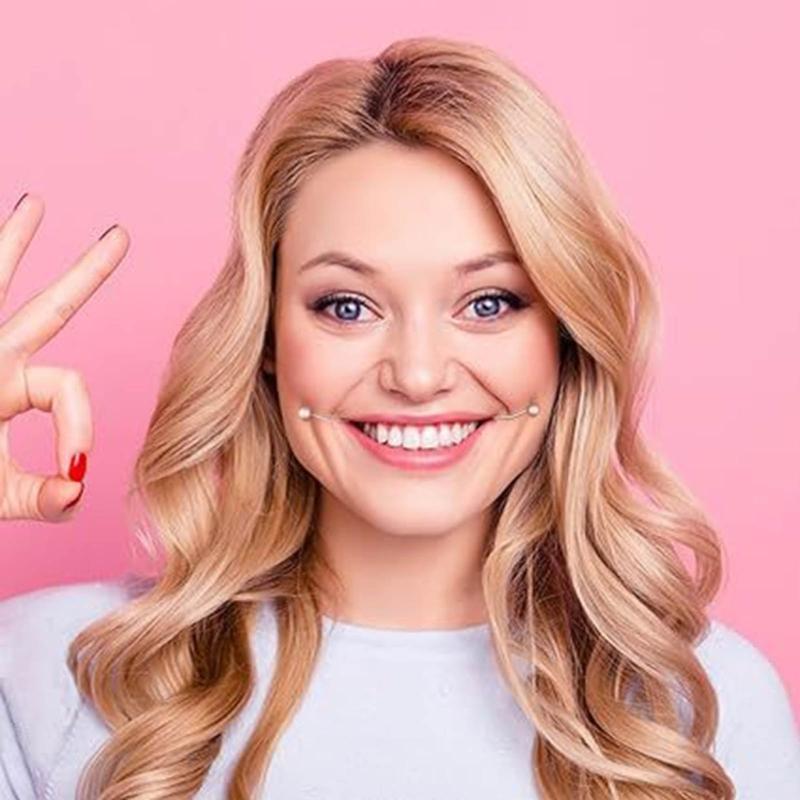 Stylish Lip Stud for Captivating Face Training Chic Lip Training Tool Dimple Maker for Fashion forward Individuals