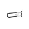 Folding Toilet Safety Rail 30 In 300 Lbs Load Capacity with Paper Holder
