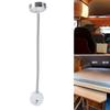 RV Reading Light with USB Port Flexible Gooseneck Bedside Wall Lamp for Boat Yacht 620‑625nm Red 3000‑320K Warm Light