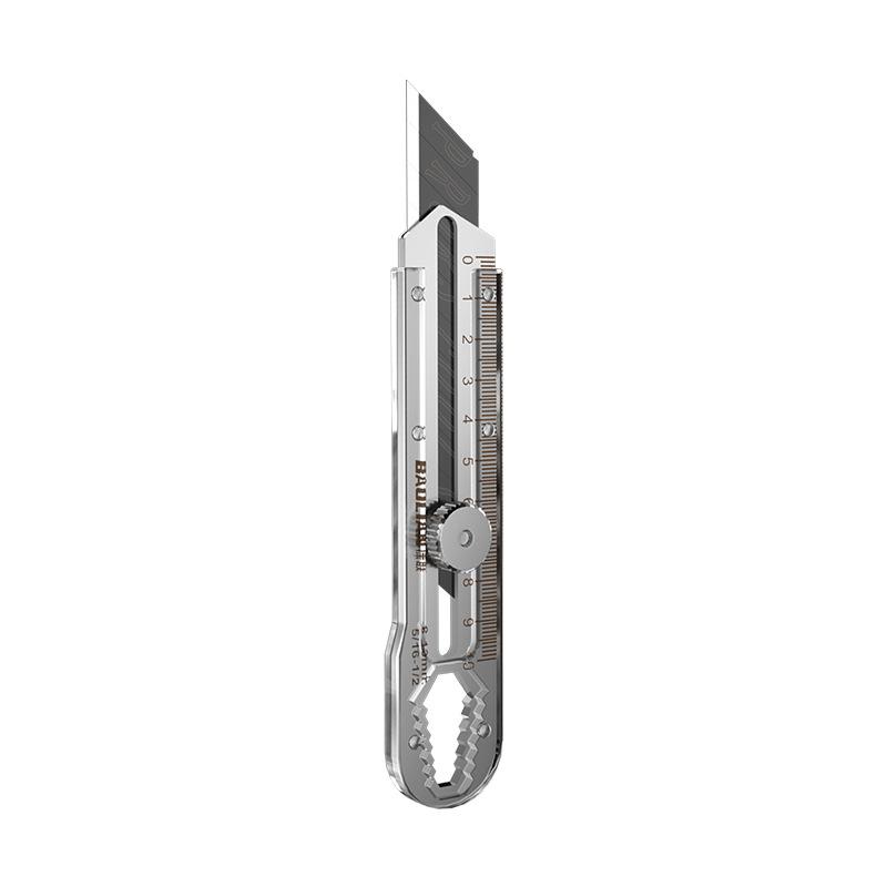 Knife 8 in 1 Design with Sharp Blade Stable Grip and Ruler for Cutting and Measuring Ideal for DIY and Construction Tasks