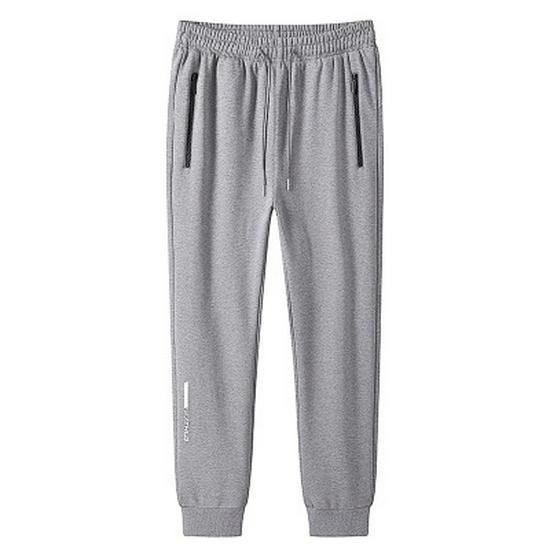 Men's Fleece-Lined Plus Size Joggers - Warm, Fashionable, and Comfortable for Spring and Autumn.