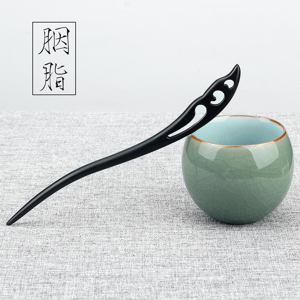 47Style Retro Sandalwood Hair Clip Hairpin Chinese Ancient Carved Wooden Chopstick Hair Stick Cosplay Party Headwear Accessories
