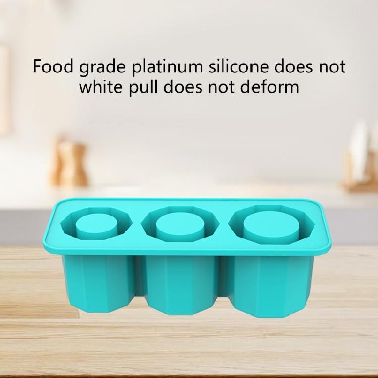 Hollow Cylinders Ice Tray for Large Water Cup Ice Cube Maker Ice Lattices Molds