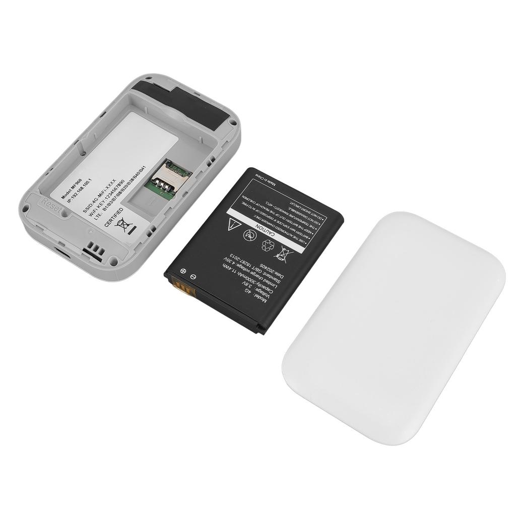 Router Hotspot WIFI Mobile 4G con Slot per Scheda SIM Micro 8-10 Utenti Batteria da 3000mAh per Casa Ufficio Viaggio Supporto Scheda SIM 5G