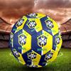 CBF Brazil Indoor Soccer Ball Size 5 Colorful All Ages Machine Stitched PVC Competition Ready Durable High-Bounce