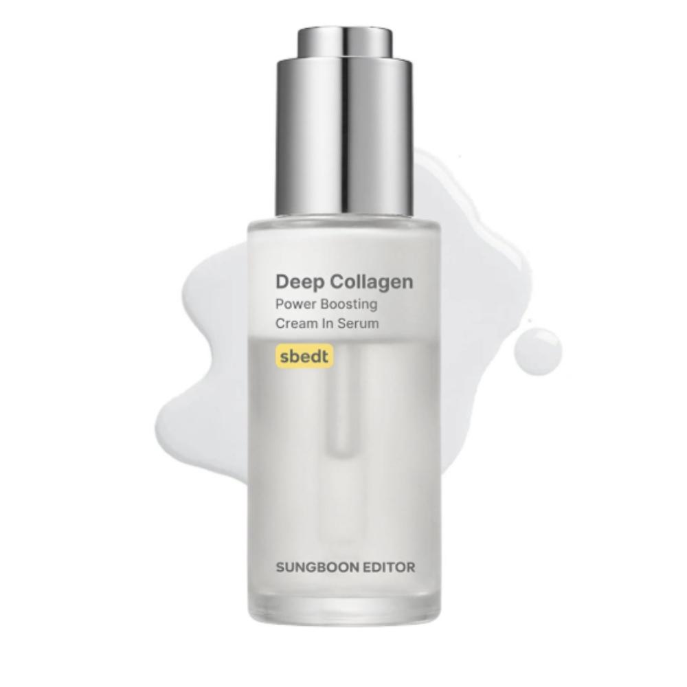 SUNGBOON EDITOR Deep Collagen Wrinkle Lifting Serum 30ml | Volufiline & Hyaluronic Acid Face Moisturizer