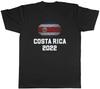 Mens T Shirt Costa Rica Football World Cup Supporters Unisex Tee Gift