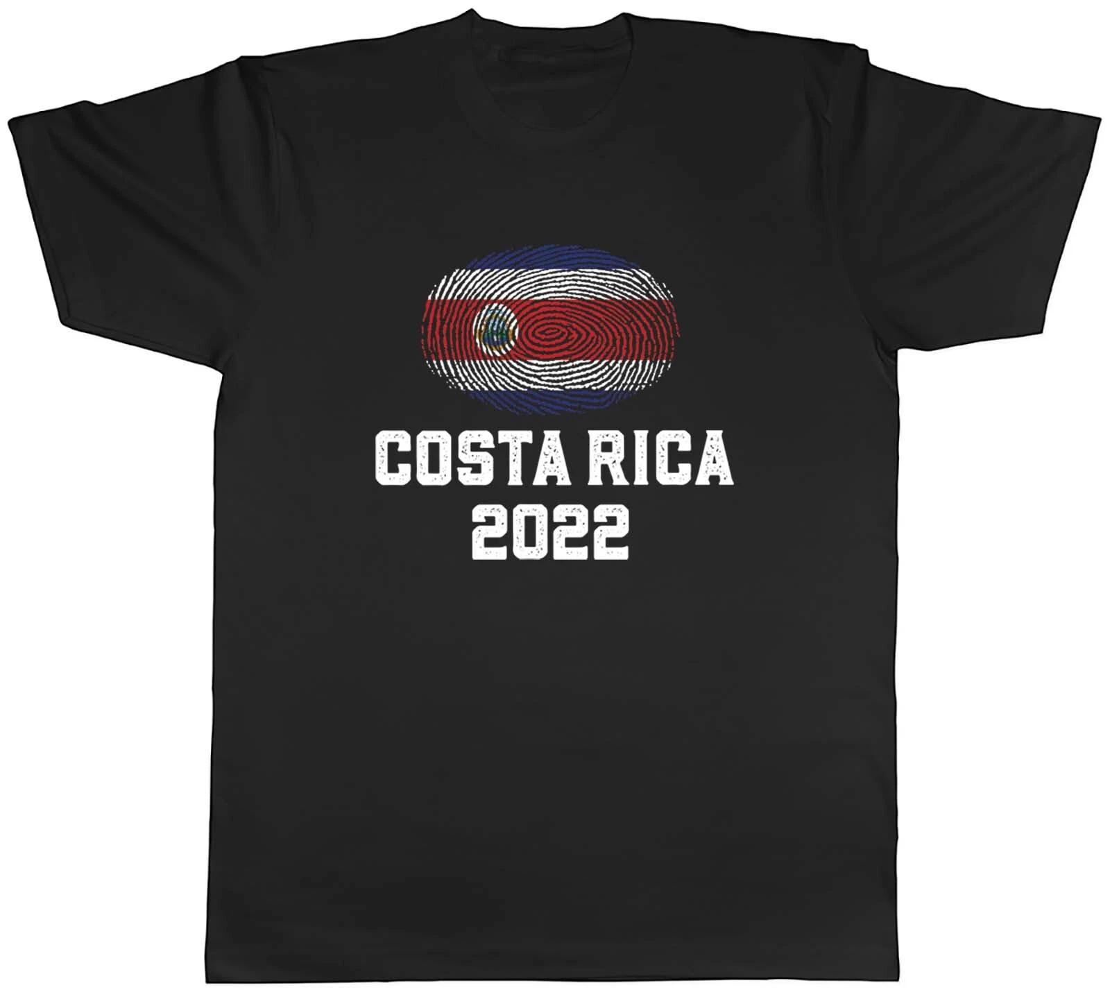Mens T Shirt Costa Rica Football World Cup Supporters Unisex Tee Gift XL