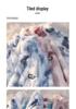 Women's Trendy Tie-Dye Lambswool Coat - High-End Feel, Thick & Loose, 2024 Winter Collection