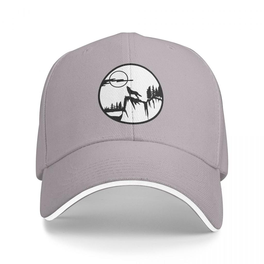 Wolf Howl Of A Wolf Baseball Caps Snapback Baseball Hats Breathable Casual Casquette Outdoor for Men And Women
