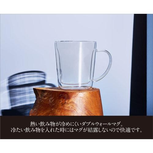 [Official] Cores Gold Filter Double-Walled Mug, 300ml, C412, 3-Month Extended Warranty, Keeps Freshly Ground Coffee and Tea Hot or Cold, No Brewing Eq