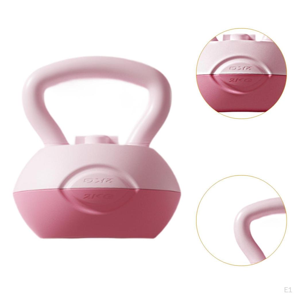 Kettlebell Filled with Water, Training Device for The Gluteal Muscles, Adjustable Weight From 2-4