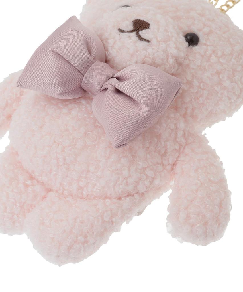 Maison de FLEUR Ribbon Bear Pass Card 08001059400 Case, Ivory, F, Case/Key Case,