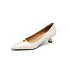 5.5Cm | French camellia with skirt pointed high heels women's 2025 new light mouth burgundy stiletto shoes