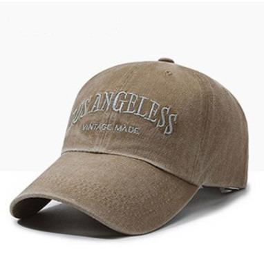 Vintage Distressed ”LOS ANGELESS“ Embroidered Baseball Cap with Soft Crown | Adjustable Streetwear Unisex Hat