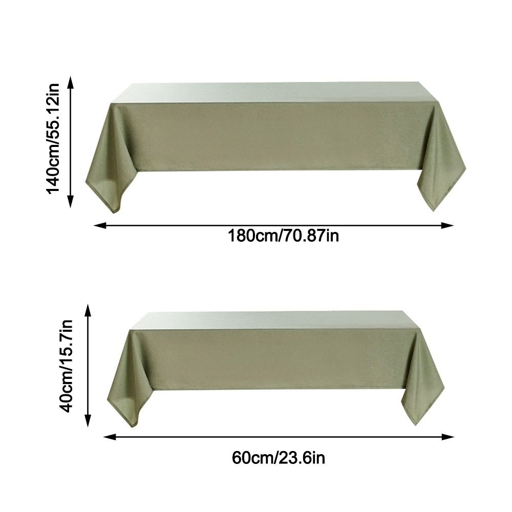 Waterproof Rectangle Table Cloth Anti-Shrink Soft and Wrinkle Resistant Washable Farmhouse Tablecloth Table Cabinet Cover Cloth