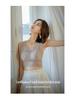 Stylish Full Lace V-Neck Backless Bra-Free Sling with Thick Padded Chest Wrap