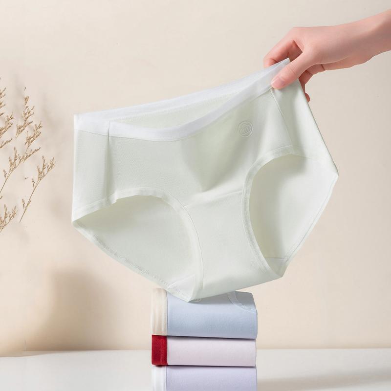 6Pcs Women Cotton Panties Sexy Underwear Girls Briefs Solid Panty Breathable Plus Size 3XL Underpants Mid-Waist Female Lingerie