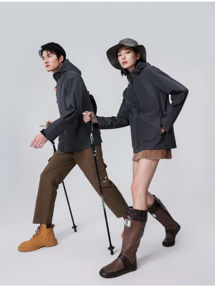 Corta-ventos Jaquetas Básicas Modelos Finos da Moda do Mesmo Tecido Corta-vento para Homens e Mulheres Jaqueta Rushing YG-998