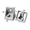 Dezhuogongpin Aluminum Profile 90 Degree Corner Bracket