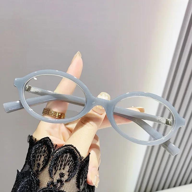 Retro Literature and Art Vintage High-end Reading Glasses for Women Men Blue Light Blocking Far Sight Glasses Diopter 0 TO +4.0