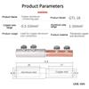 1Pcs Docking Terminal Copper-aluminum Transition Tube Cable Wire Connector GTL-16 GTL-25 GTL-35 Transition Joint Splice Sleeve