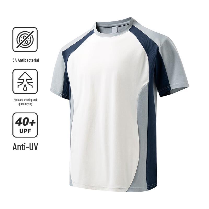 VUUG Men s Quick-Dry Contrast Stitch T-Shirt S