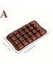 Silicone Chocolate Mold Set Non Stick Geometric Shape Candy Molds for Baking DIY Craft Ice Cake Decorations and Soap Making